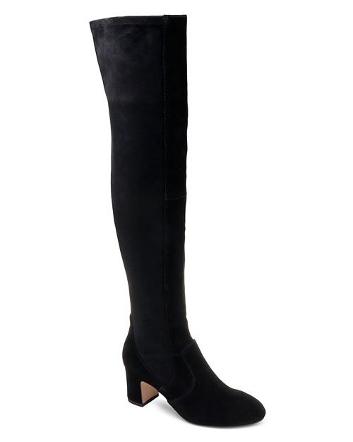 Women's Charlotte Suede & Stretch Over-the-Knee Boots