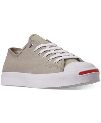Men's Jack Purcell Twill Low Top Casual Sneakers from Finish Line