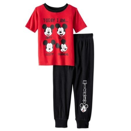 Baby Toddler Boys' Short Sleeve Tight Fit Pajamas, 2pc Set