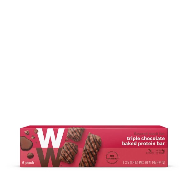 Triple Chocolate Baked Protein Bar - Gluten Free | WW Shop | Weight Watchers