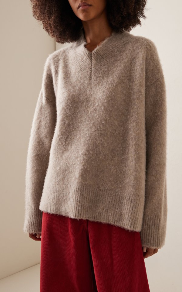 Fayette Brushed Cashmere Sweater