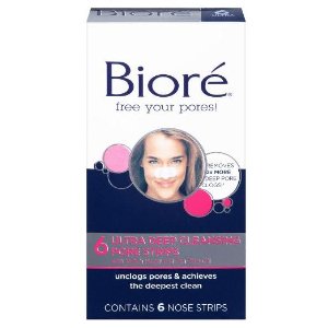 Biore Ultra Deep Cleansing Pore Strips, 6 Count