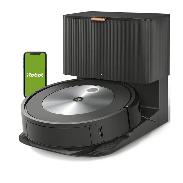 Roomba j7+ Wi-Fi Connected Self-Emptying Robot Vacuum