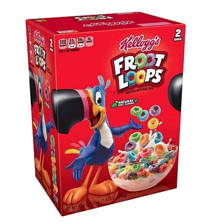 Froot Loops Cereal (43.6 oz.) - Sam's Club