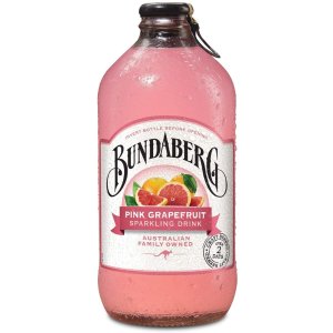 BUNDABERG粉红葡萄柚气泡饮料 12 x 375 Milliliters
