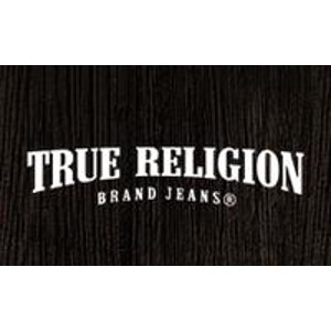 True Religion： 购买2件以上牛仔可享受25% OFF+免运费