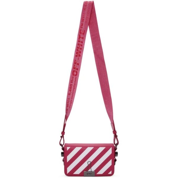 - Pink Mini Diagonal Flap Bag
