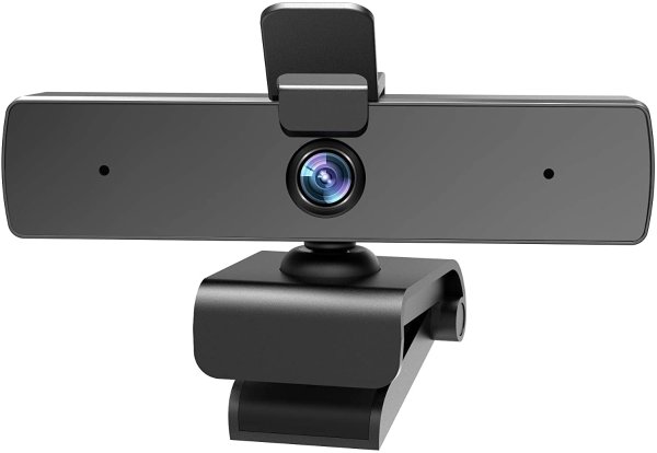 1080P Web Camera, 60FPS Webcam with Microphone