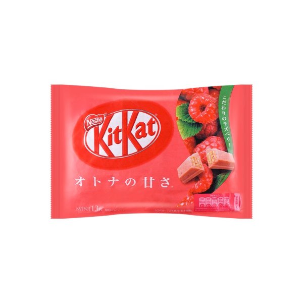 NESTLE雀巢 KitKat 夹心威化巧克力 树莓味