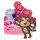 Girls Monkey Parrot And Butterfly Hair Clip 3-Pack - Summer Safari