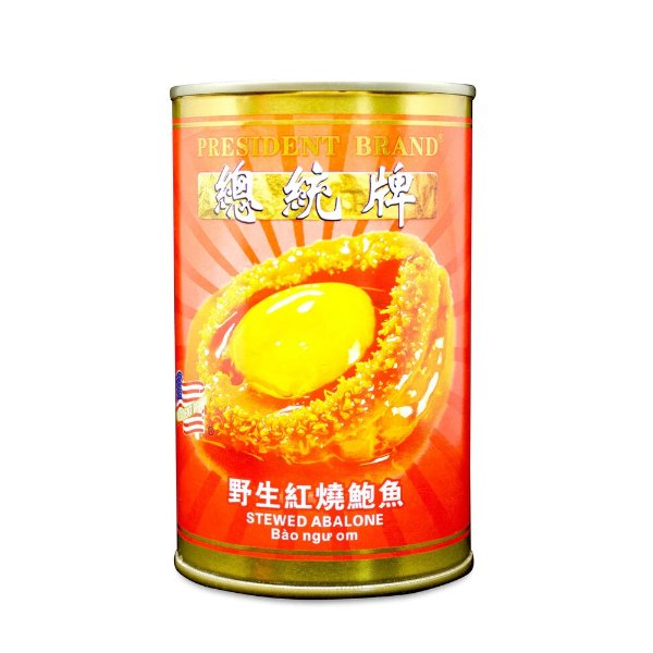 President Brand Wild Stewed Abalone Large 5 Pcs/Can (425g)