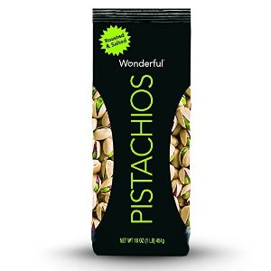 Wonderful Pistachios, Roasted and Salted, 16 Ounce Bag