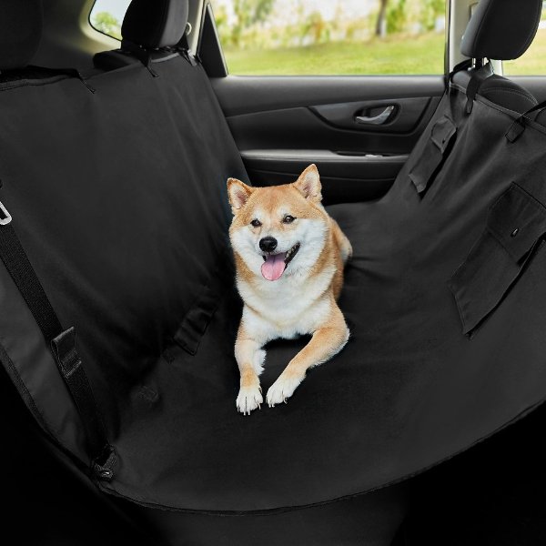 Water Resistant Hammock Car Seat Cover, Regular, Black - Chewy.com