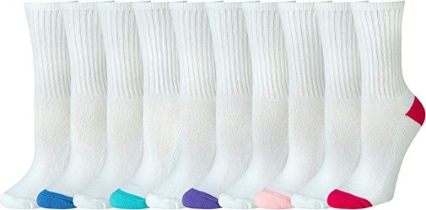 Amazon Essentials 棉质袜子10双