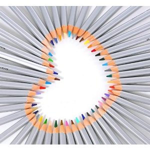Ohuhu Art Colored Pencils, Assorted Colors, Set of 48