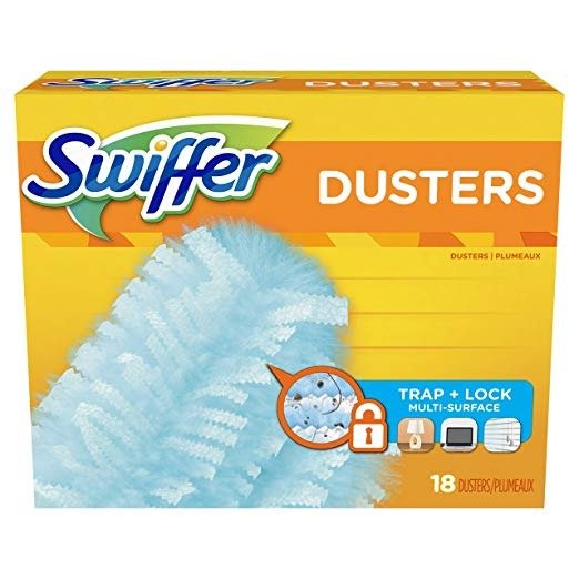 180 Dusters, Multi Surface Refills, Unscented Scent, 18 Count