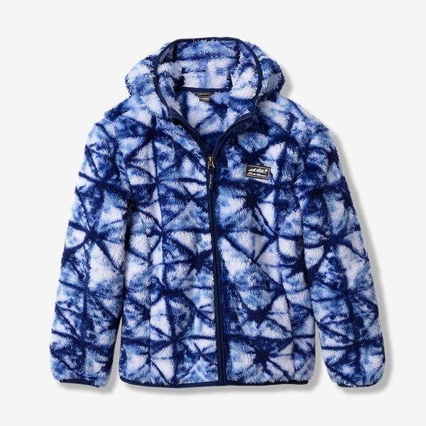 Kids' Quest Fleece Plush Hooded Jacket - Print