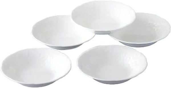 碗盘套装 白色 16 厘米 微波炉加热&洗碗机安全 日本制造 1000-23367