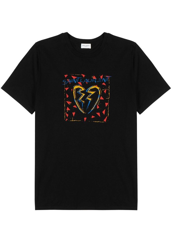 Heartbreak printed cotton T-shirt