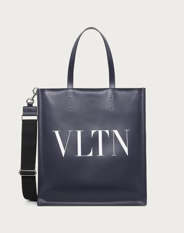 Valentino Garavani LEATHER VLTN TOTE for Man | Valentino Online Boutique