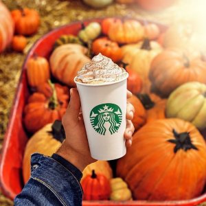 Starbucks Fall Favorites Grande Beverages Limited Time Offer