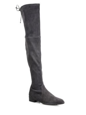Lowland Over-The-Knee Suede Boots