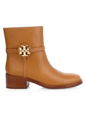 - Miller Leather Ankle Boots