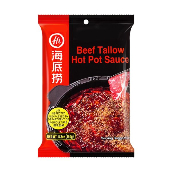 HAIDILAO Beef Tallow Hot Pot Sauce 150g 