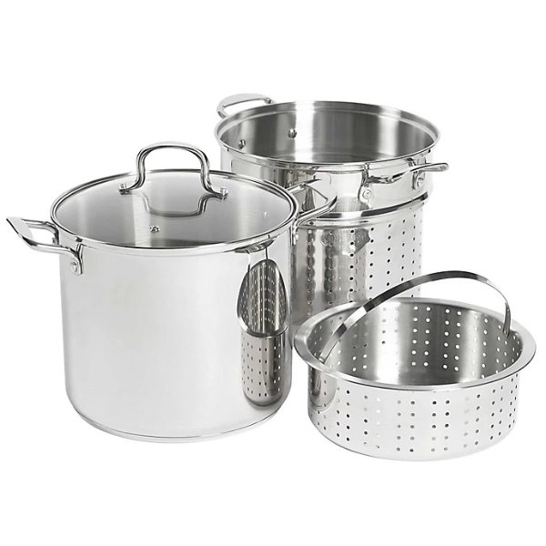 ® 12 qt. Stainless Steel 4-Piece Multi-Cooker | Bed Bath & Beyond