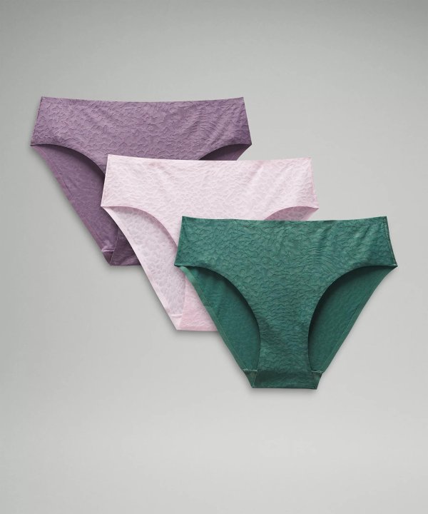 InvisiWear Mid-Rise Bikini Underwear Performance Lace *3 Pack | Women's Underwear | lululemon