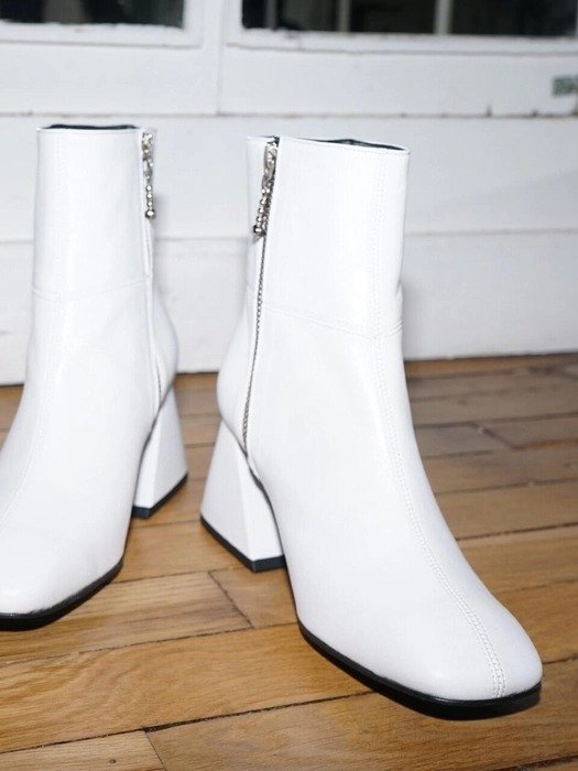 Melody Mondrian Boots / YY9A-B10 White