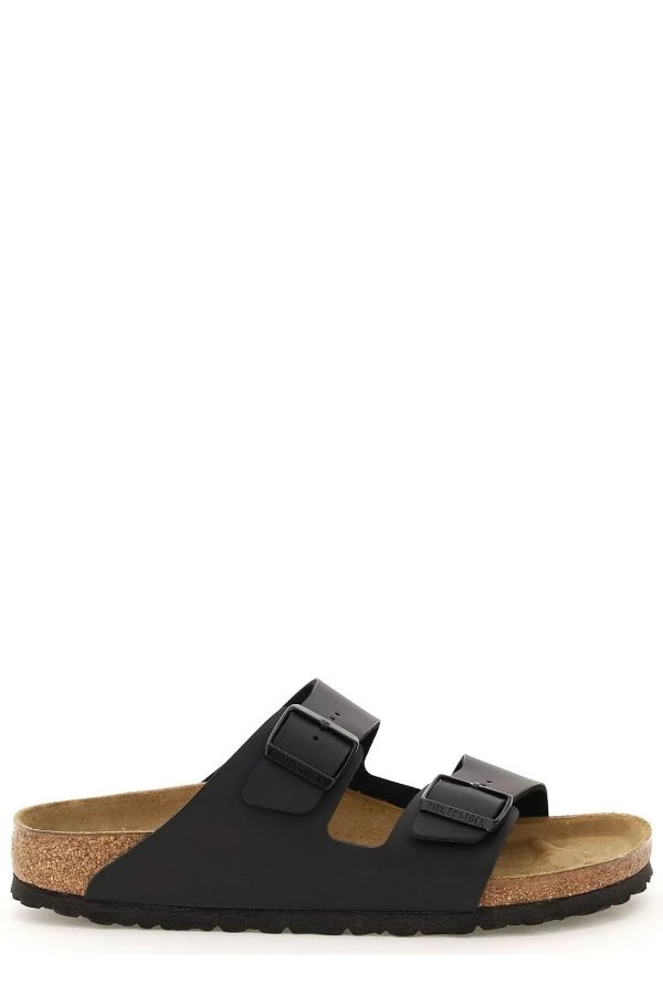 Double Buckle Narrow Fit Sandals