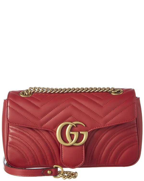 GG Marmont Small Matelasse Leather Shoulder Bag