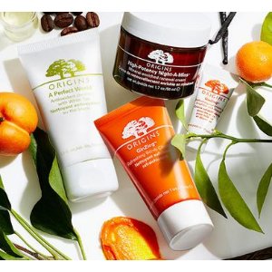 With Full-size Cleanser or Moisturizer Purchase @ Origins
