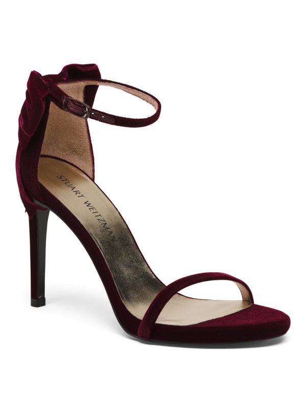 Made In Spain One Band Suede Heels