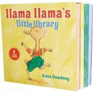 Llama's Little Library Hardcover