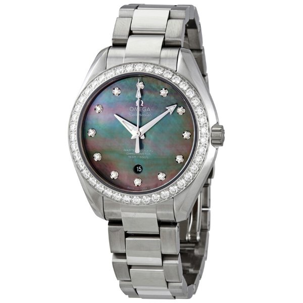 Seamaster Aqua Terra Automatic Diamond Ladies Watch 231.15.34.20.57.001