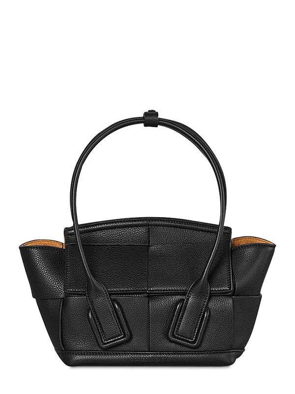 ARCO 29 GRAINED LEATHER TOP HANDLE BAG