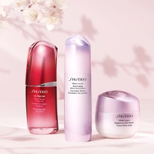 Shiseido 资生堂复活节闪促！收红腰子套装、樱花透白系列！