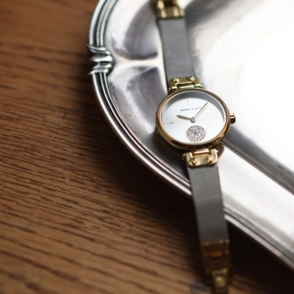 Women's Swarovski Crystal Accented Mesh Bracelet Watch
