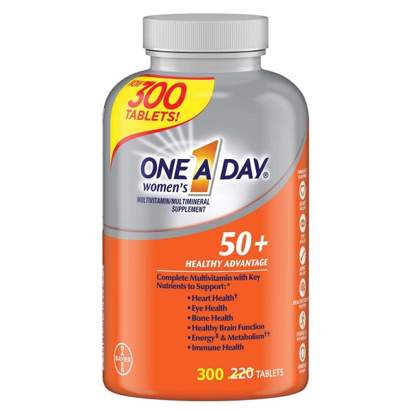 Women's 50+ Healthy Advantage Multivitamin, 300 Tablets