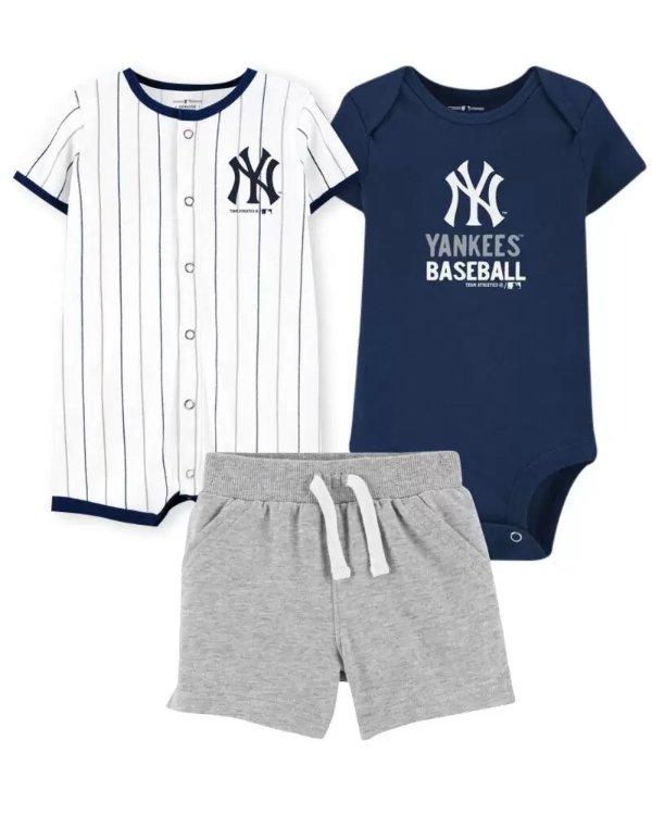 婴儿 MLB 三件套-Yankee队