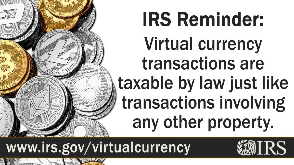 国税局提醒纳税人必须在表格1040、1040-SR或1040-NR上勾选针对2021年虚拟货币交易的问题框