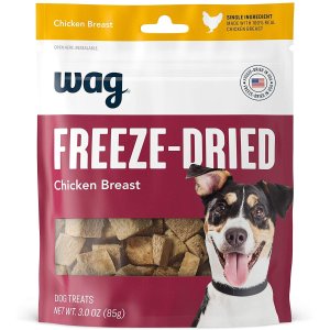 Wag Freeze-Dried Raw Single Ingredient Dog Treats