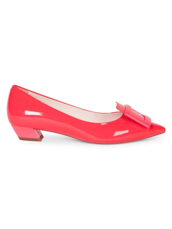 - Gommettine Patent Leather Pumps