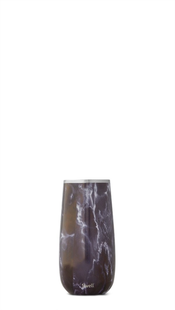 Black Marble Champagne Flute | S'well