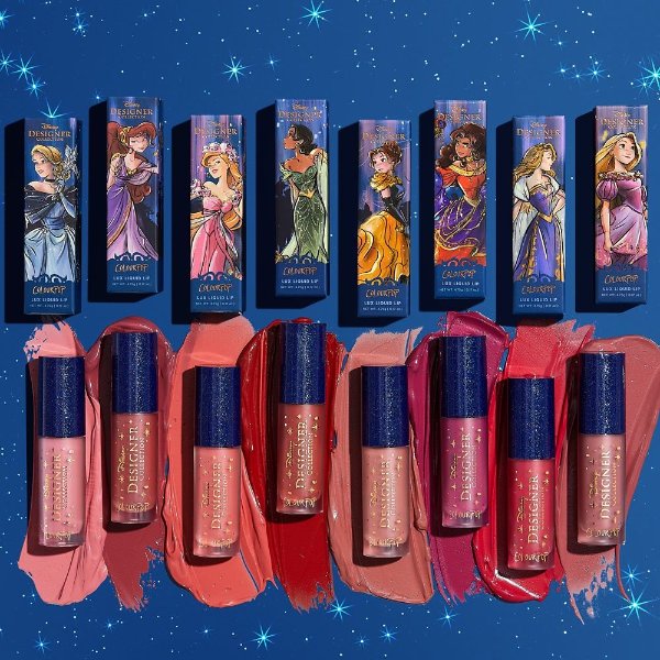 Happily Ever After Disney Designer Collection Midnight Masquerade Series Lux Liquid Lip Bundle by ColourPop | shopDisney