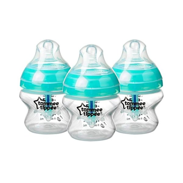 Tommee Tippee 防胀气婴幼儿奶瓶5盎司3个装