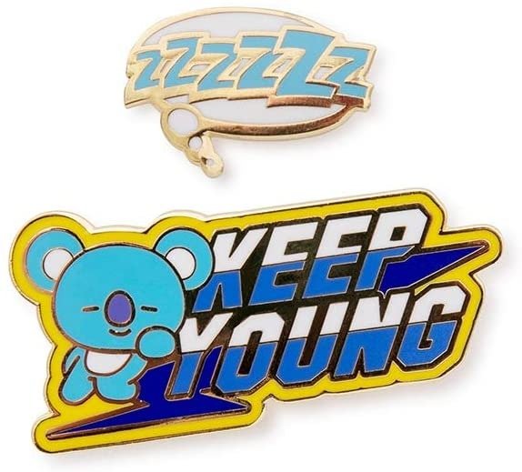 Official Merchandise by Line Friends - KOYA Character Wappen Metal Badge
