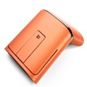 Lenovo N700 Wireless and Bluetooth Mouse and Laser Pointer (Orange) 